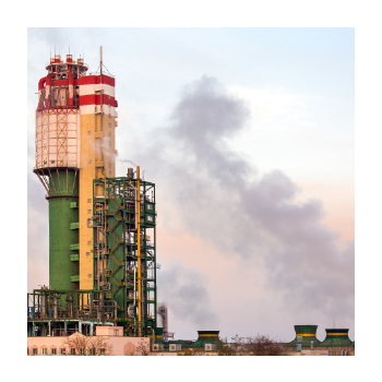 Image of air pollution from a farm