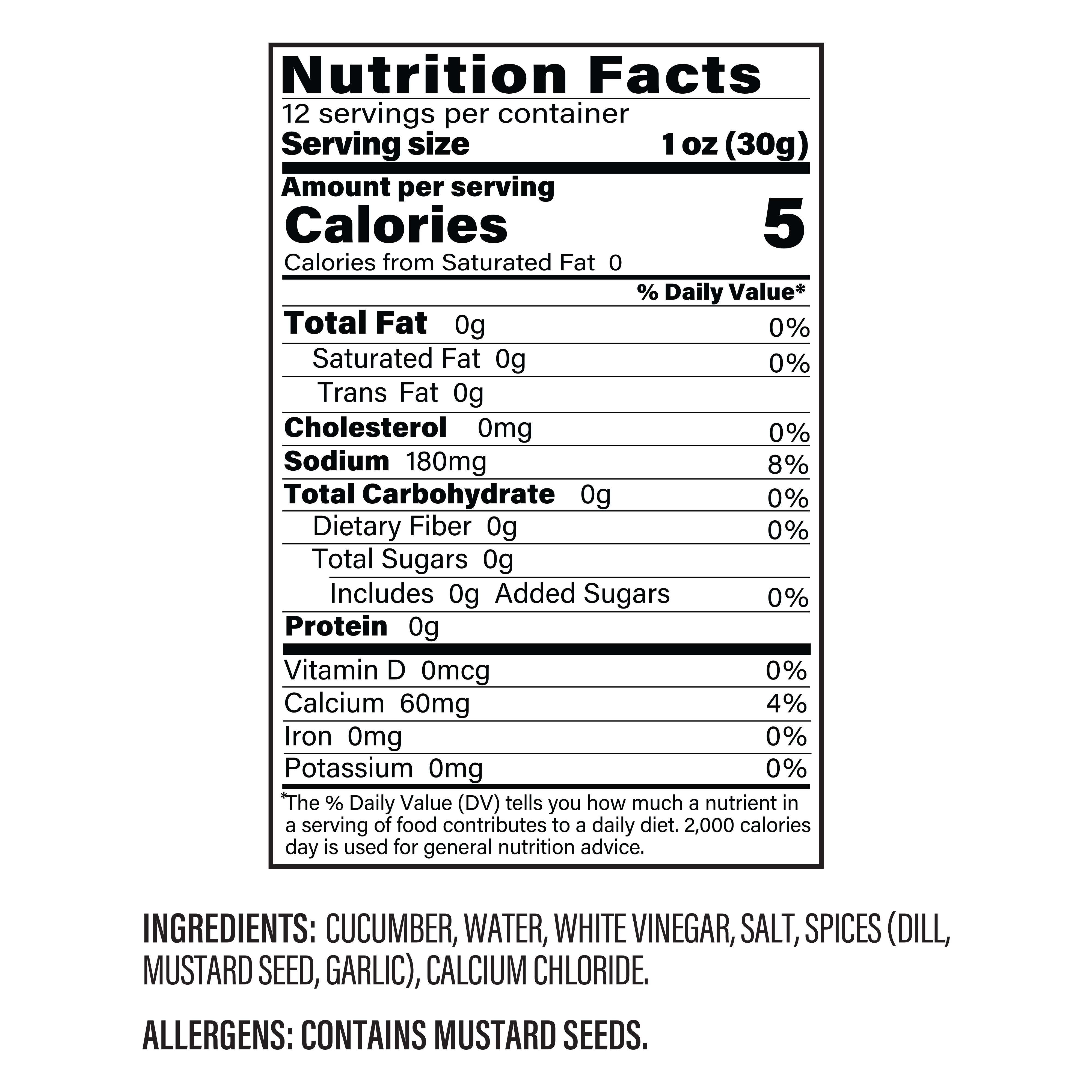 Natural Grocers Brand Dill Whole Pickles 24 OZ