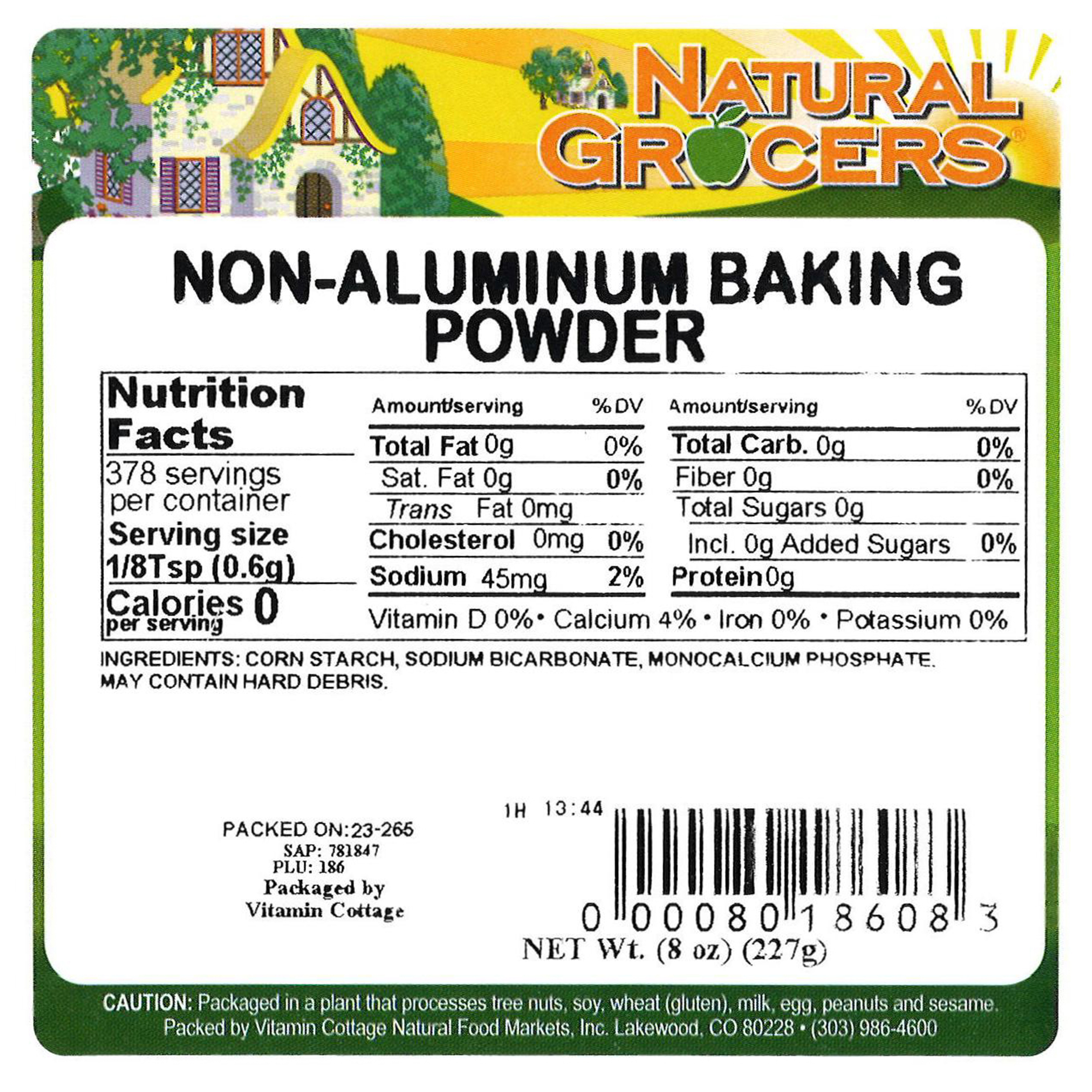 Baking Powder 8 Oz