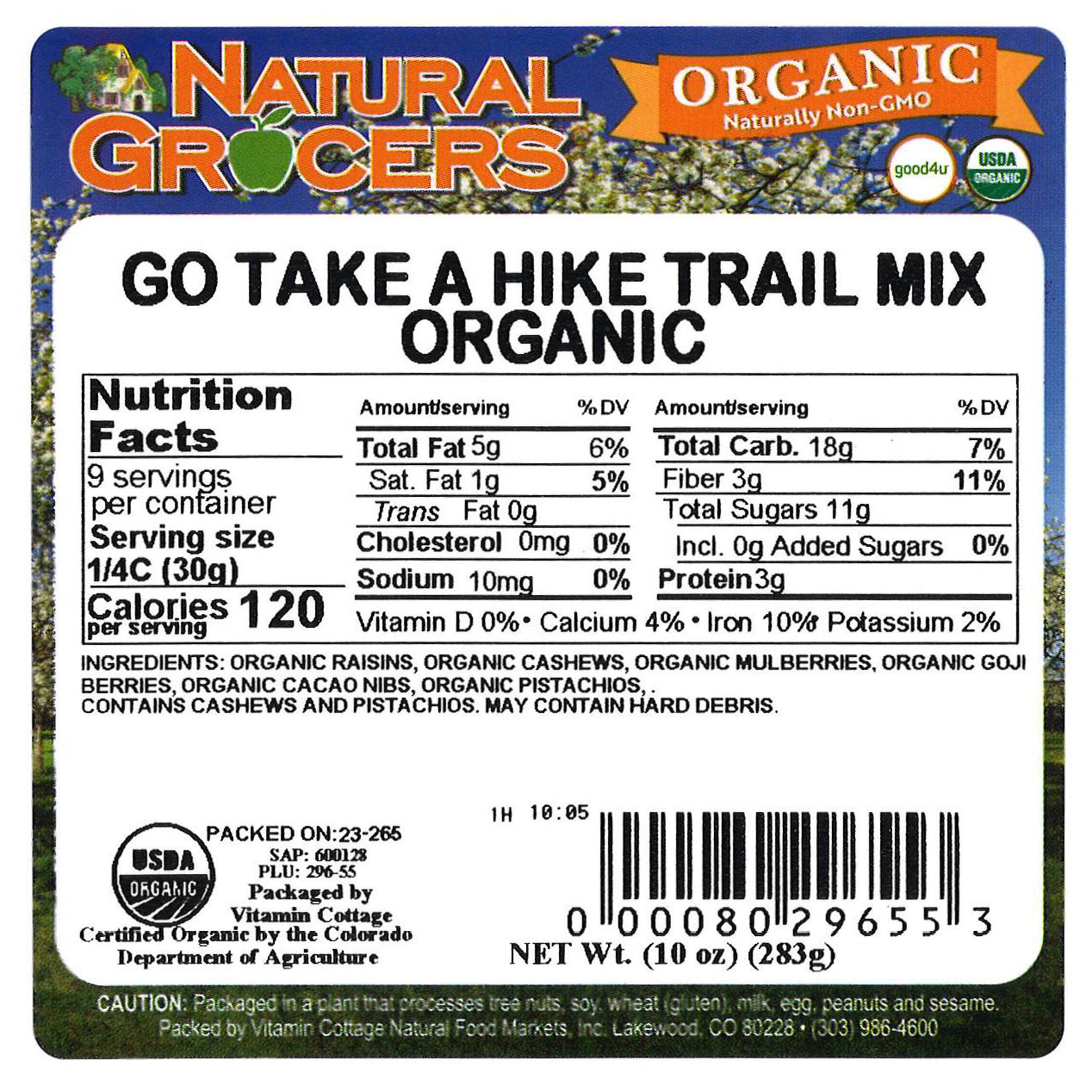 Mix Go Take A Hike Org 10 Oz
