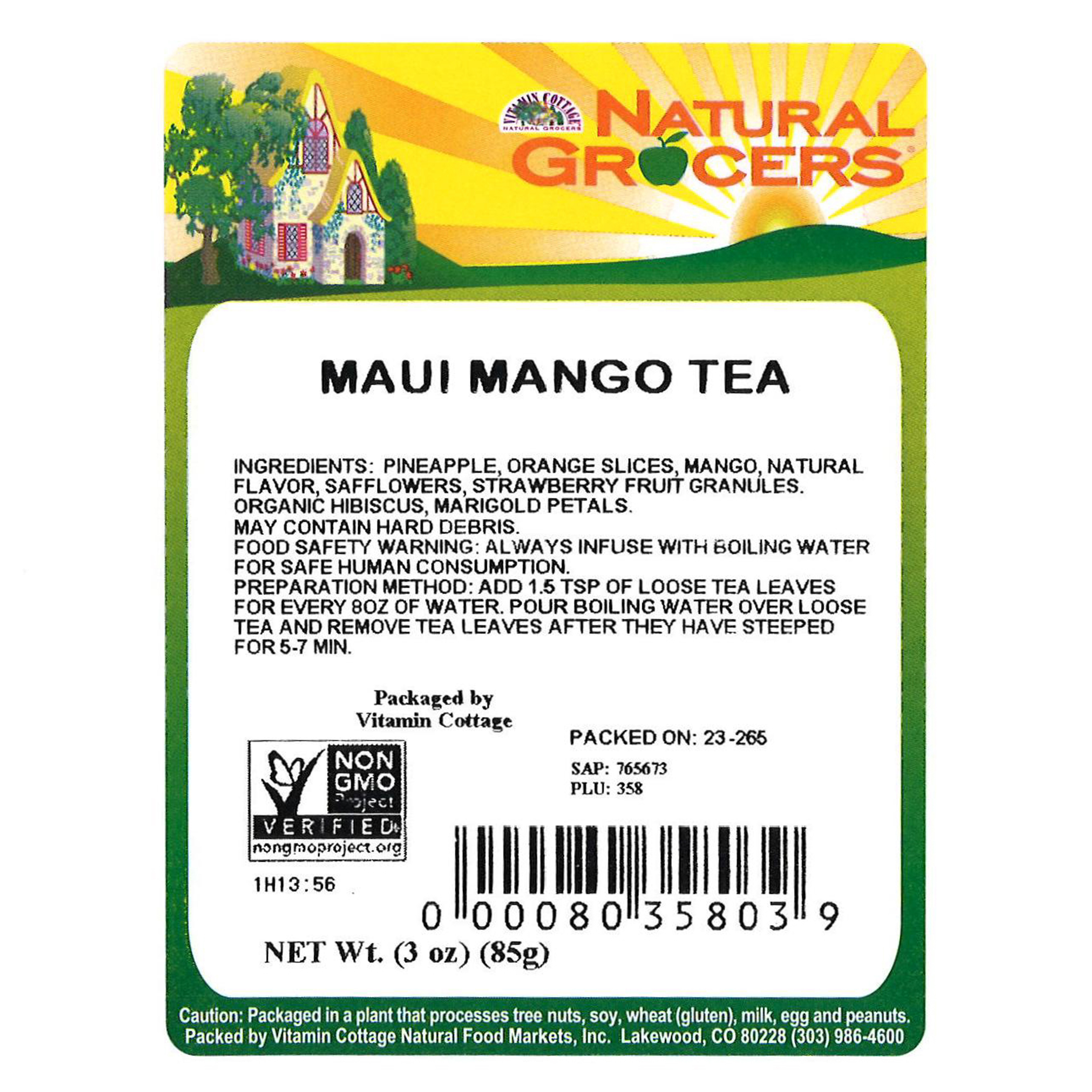 Tea Maui Mango 3 Oz