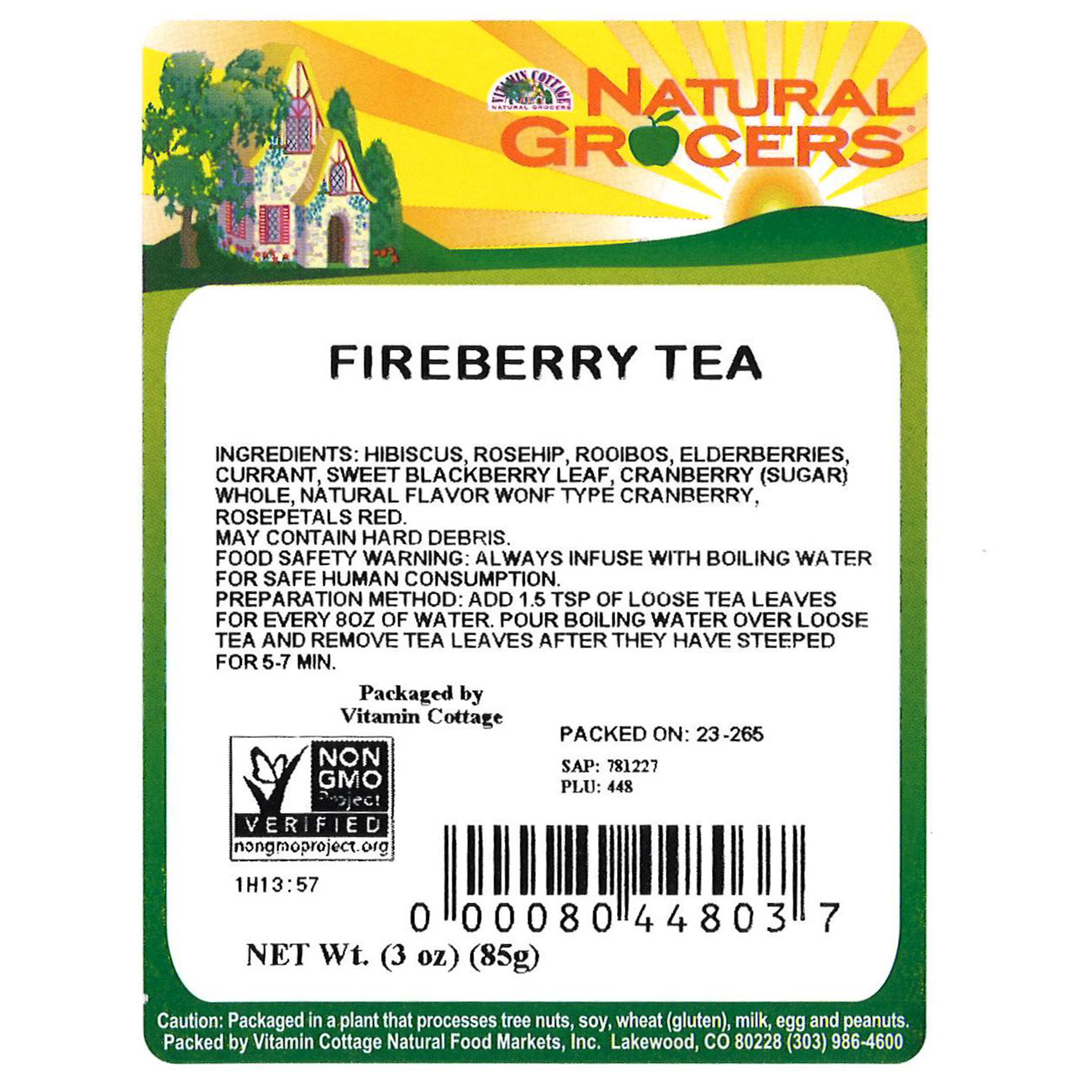 Tea Fireberry 3 Oz