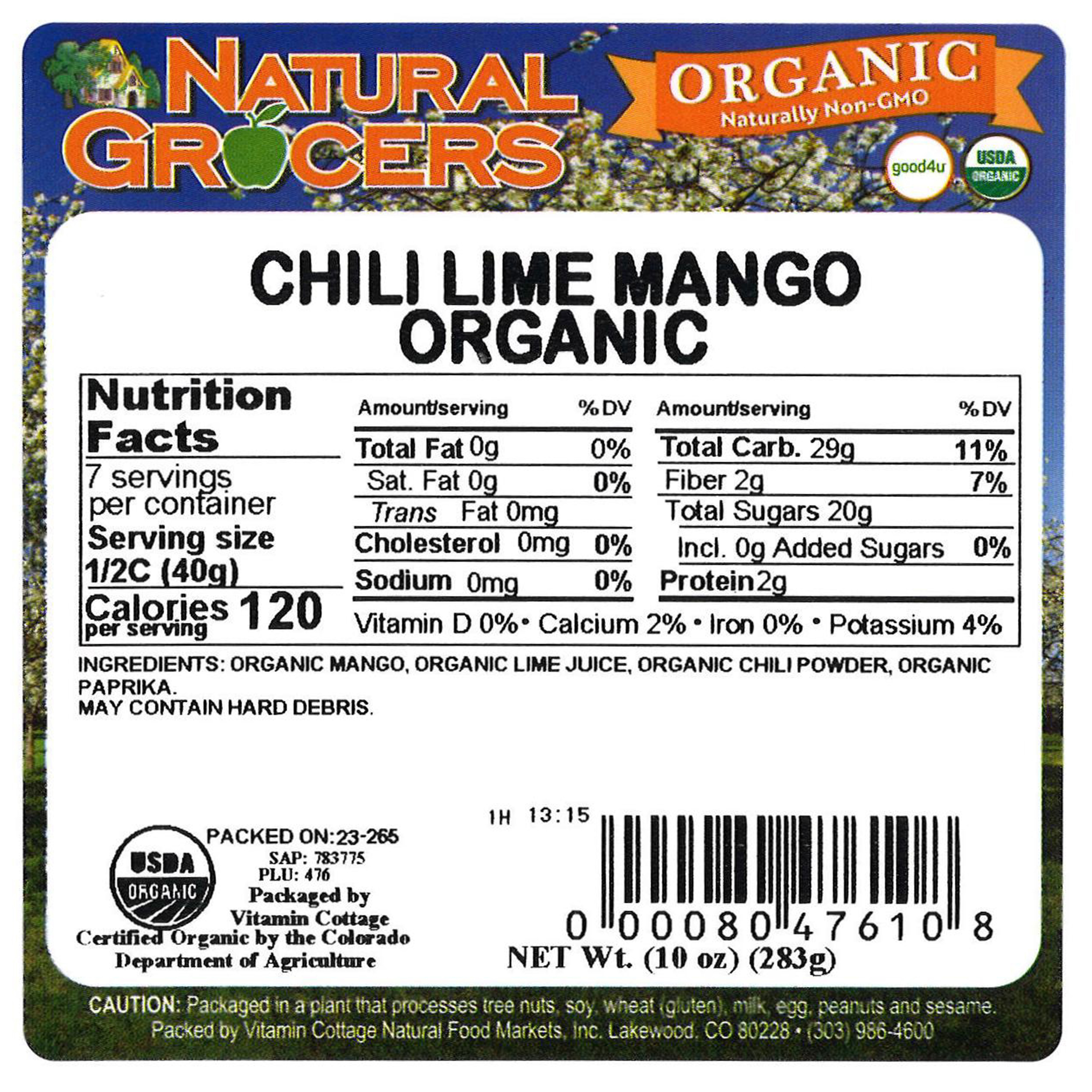 Mango Chili Lime Org 10 Oz
