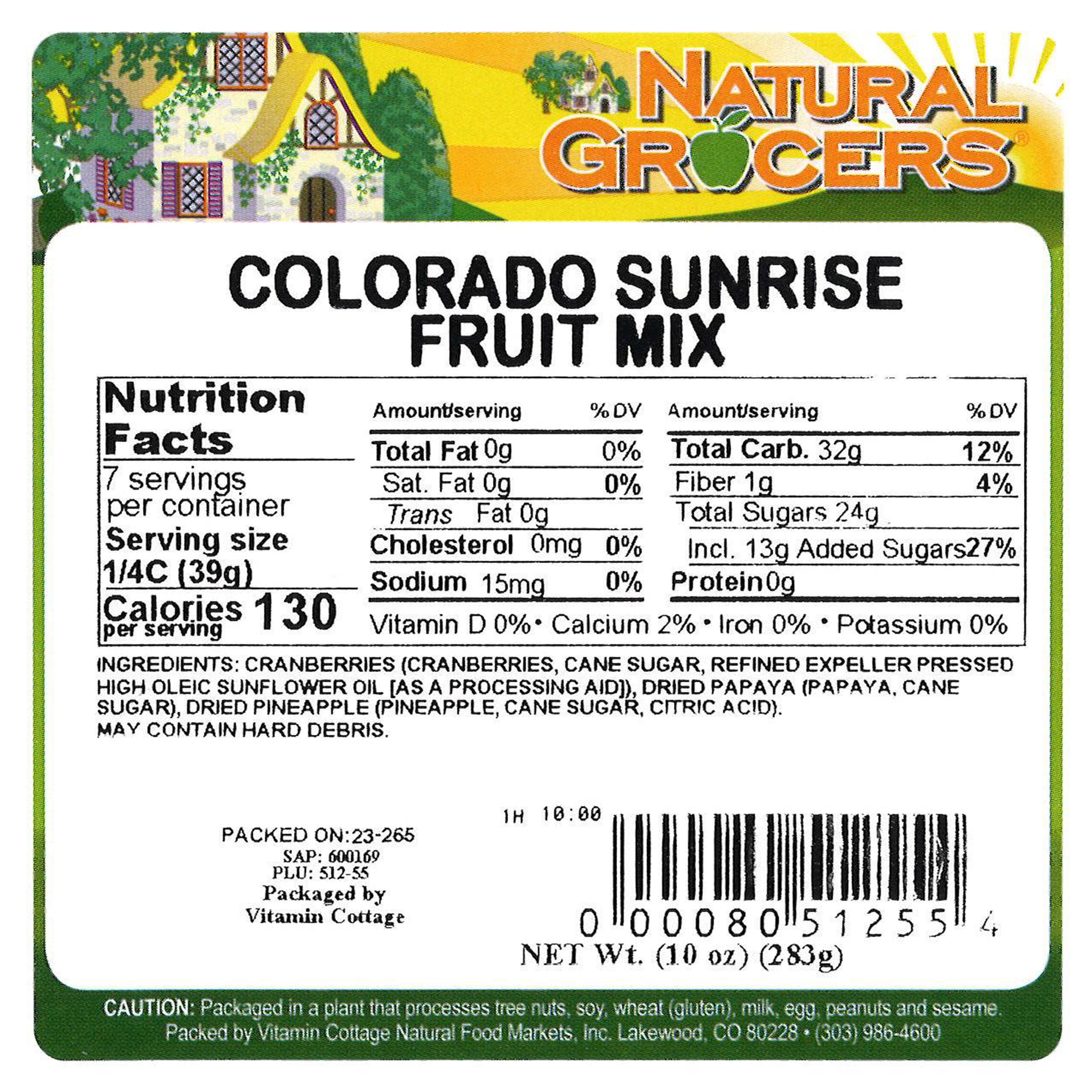 Mix Co Sunrise Fruit Non-gmo 10 Oz
