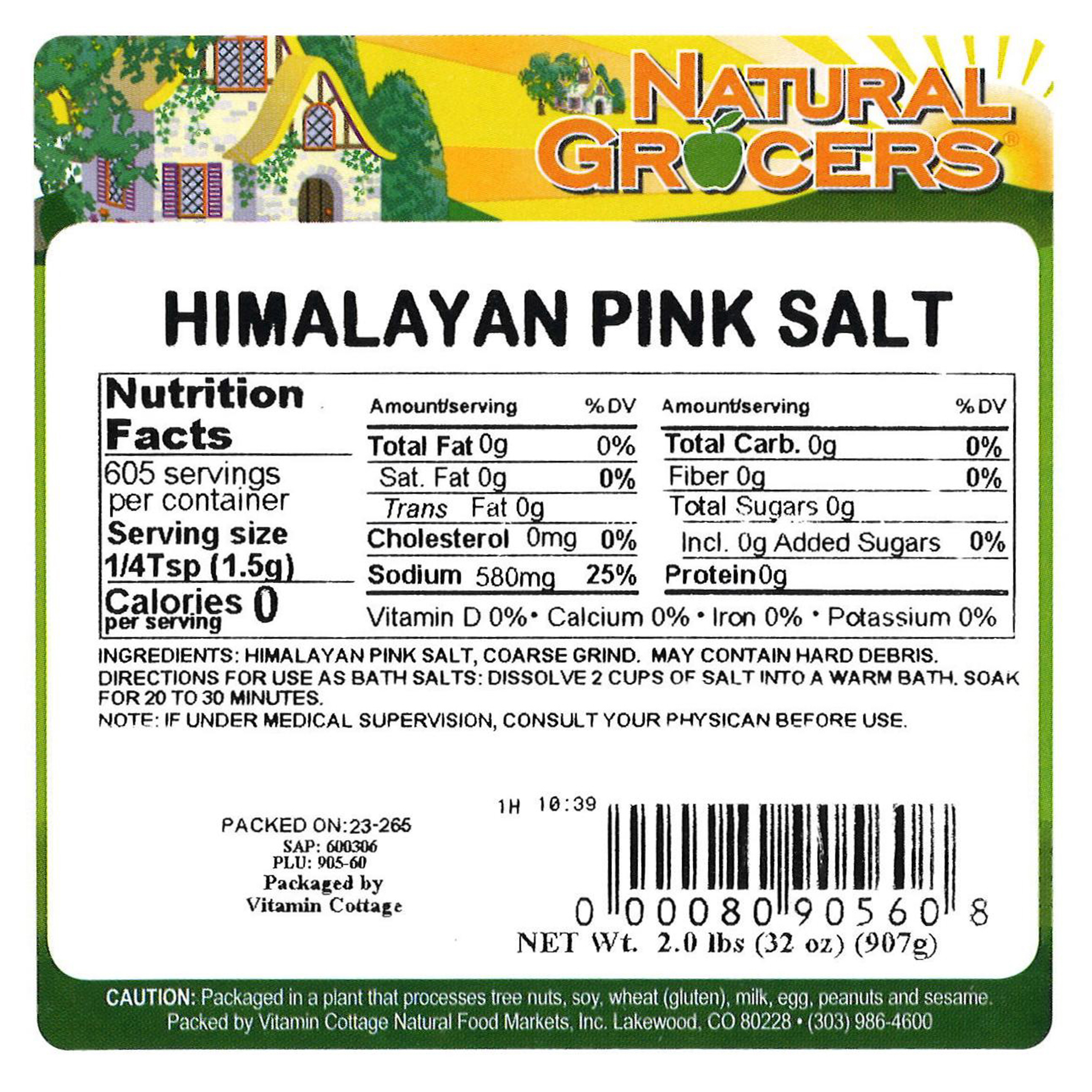 Salt Himalayan Mineral 2 Lb