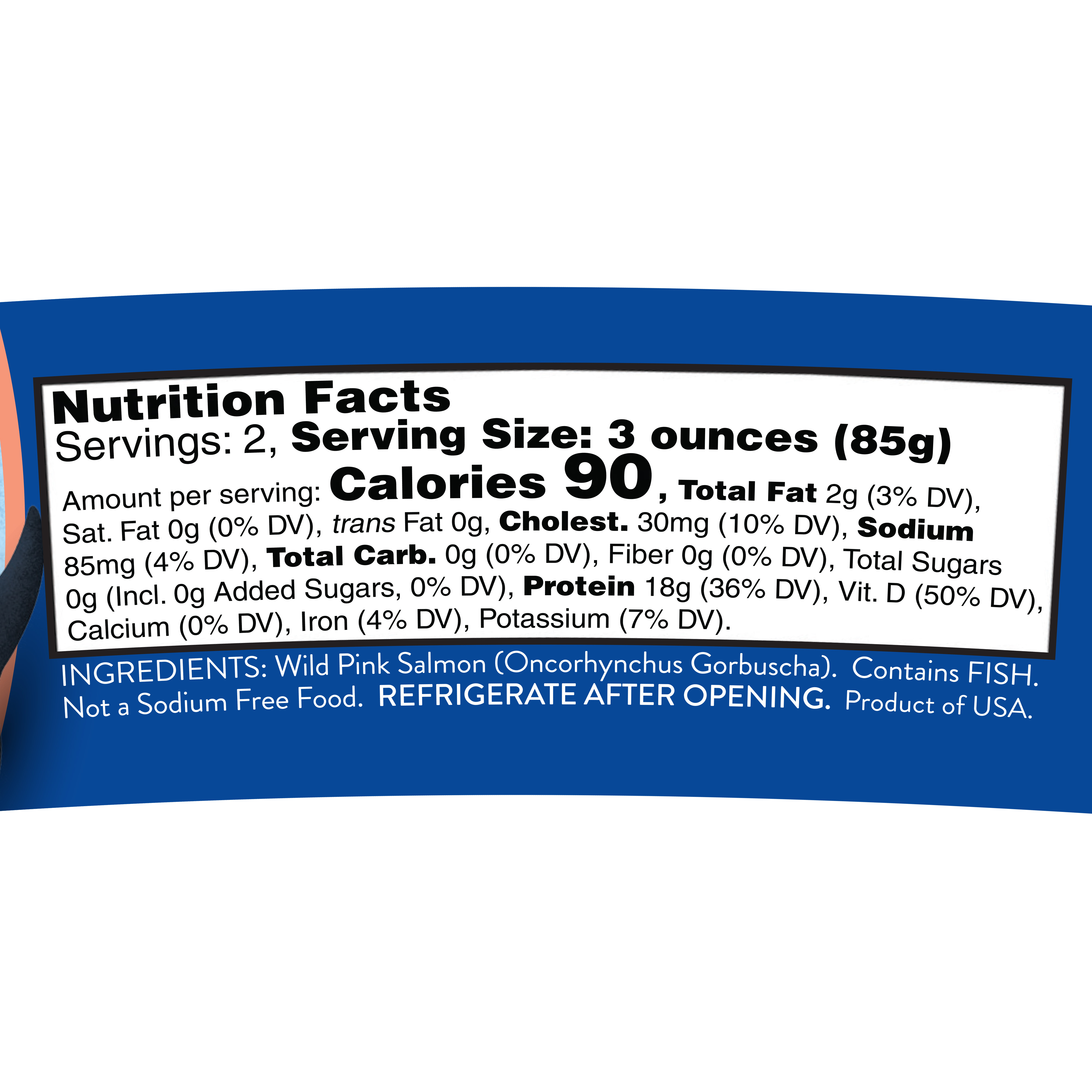 Wild Pink Salmon Sknls Bnls Ns 6 Oz