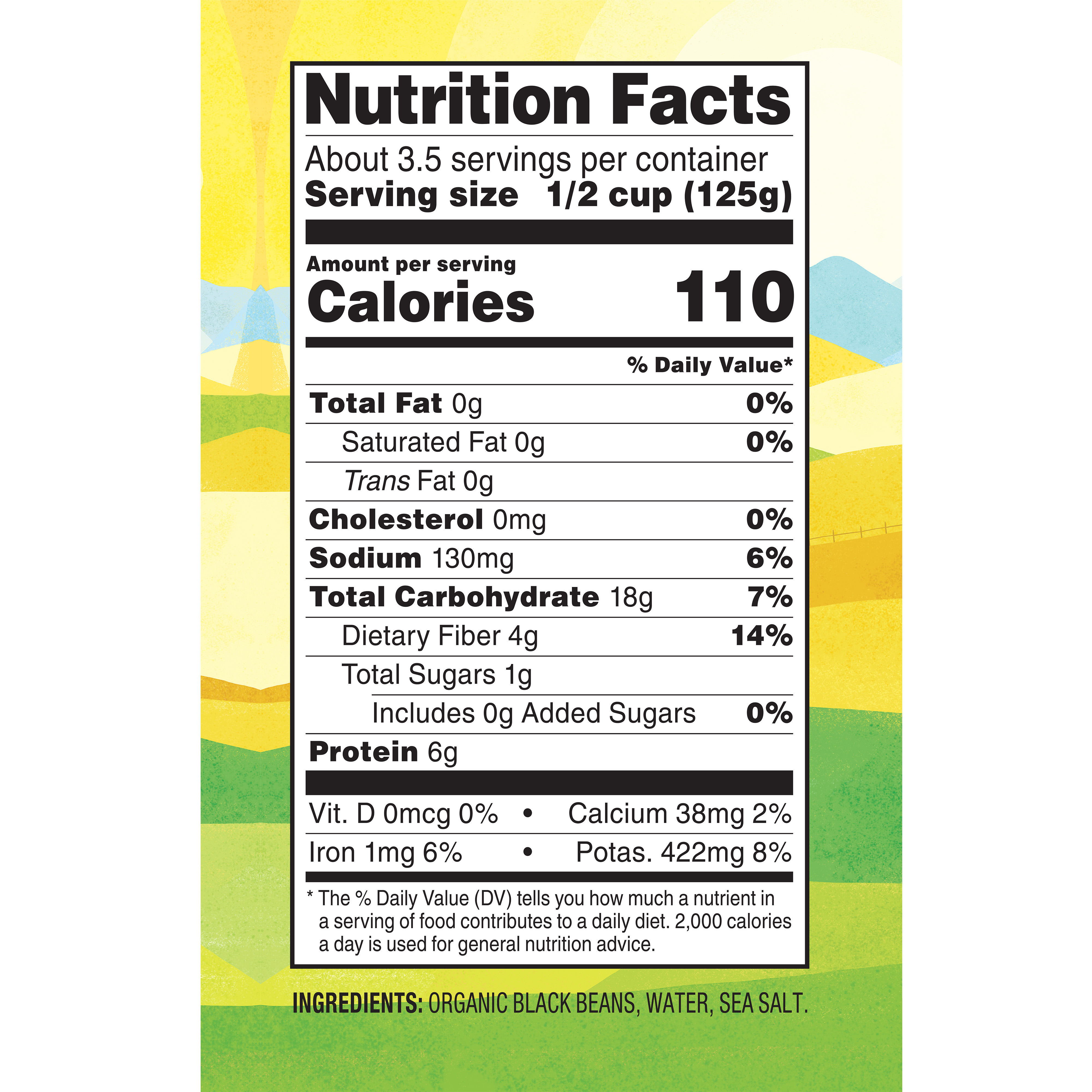 Org Black Beans 15.5 Oz