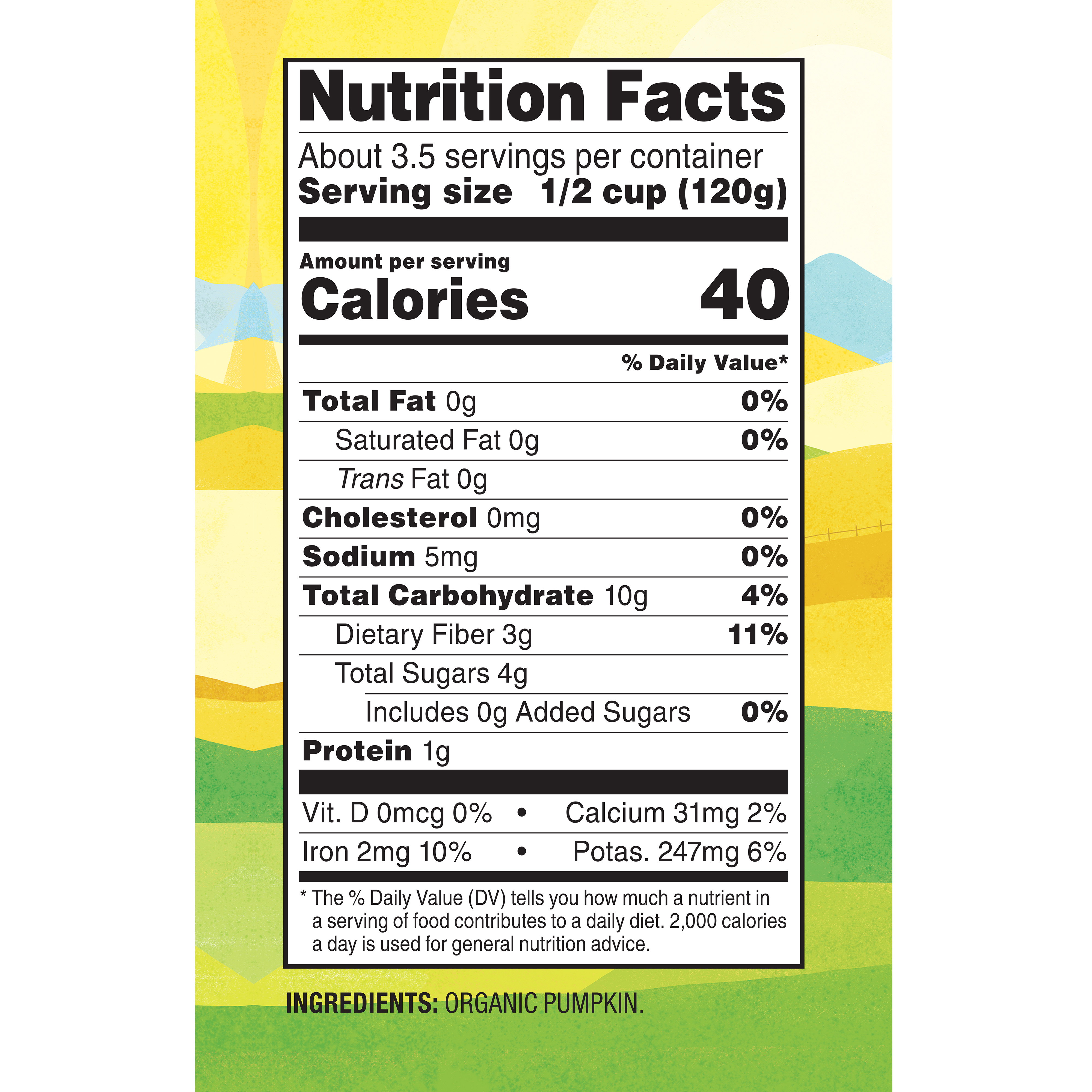 Org Canned Pumpkin 15 Oz