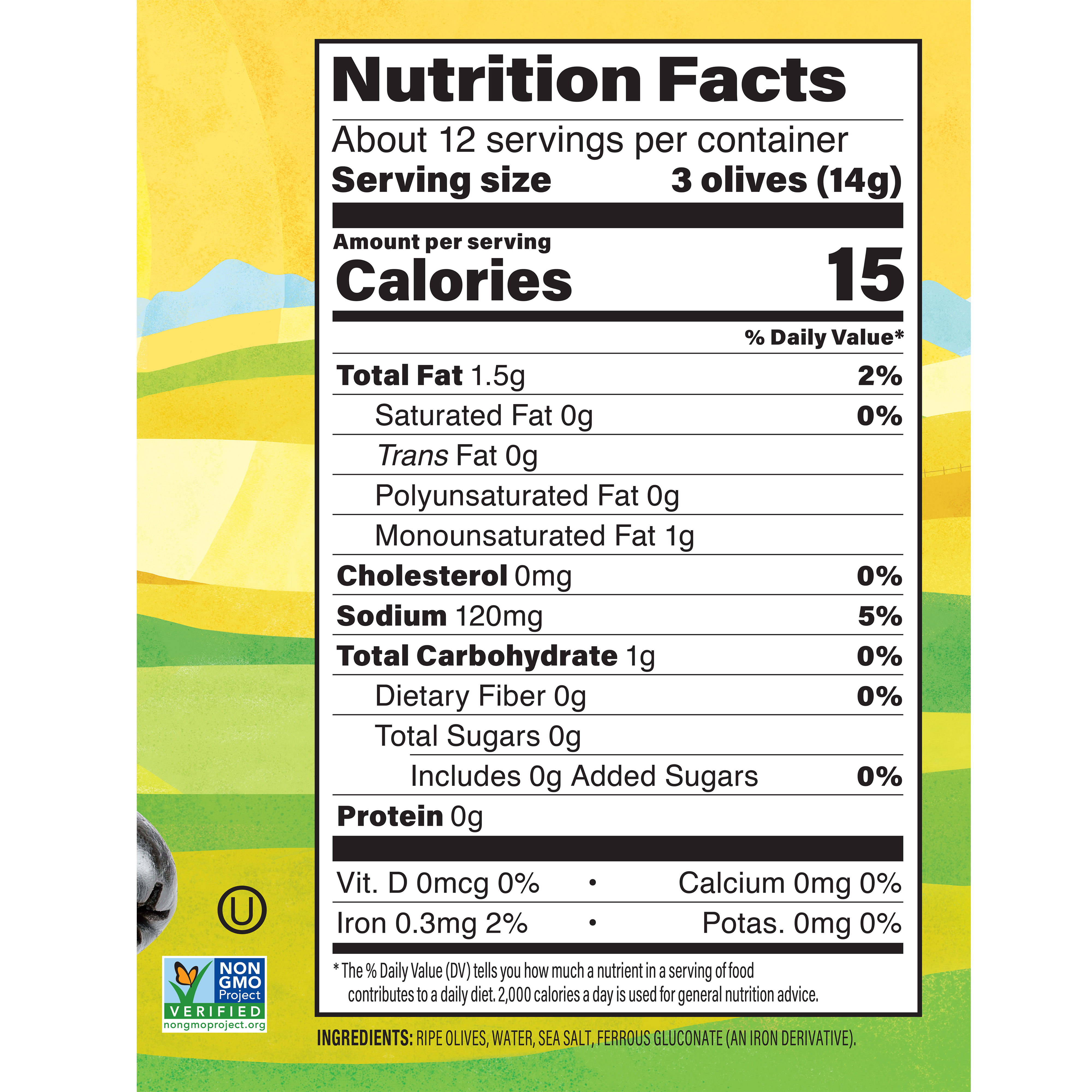 Can Olives Blk Xl Pttd Ngmo 6 Oz