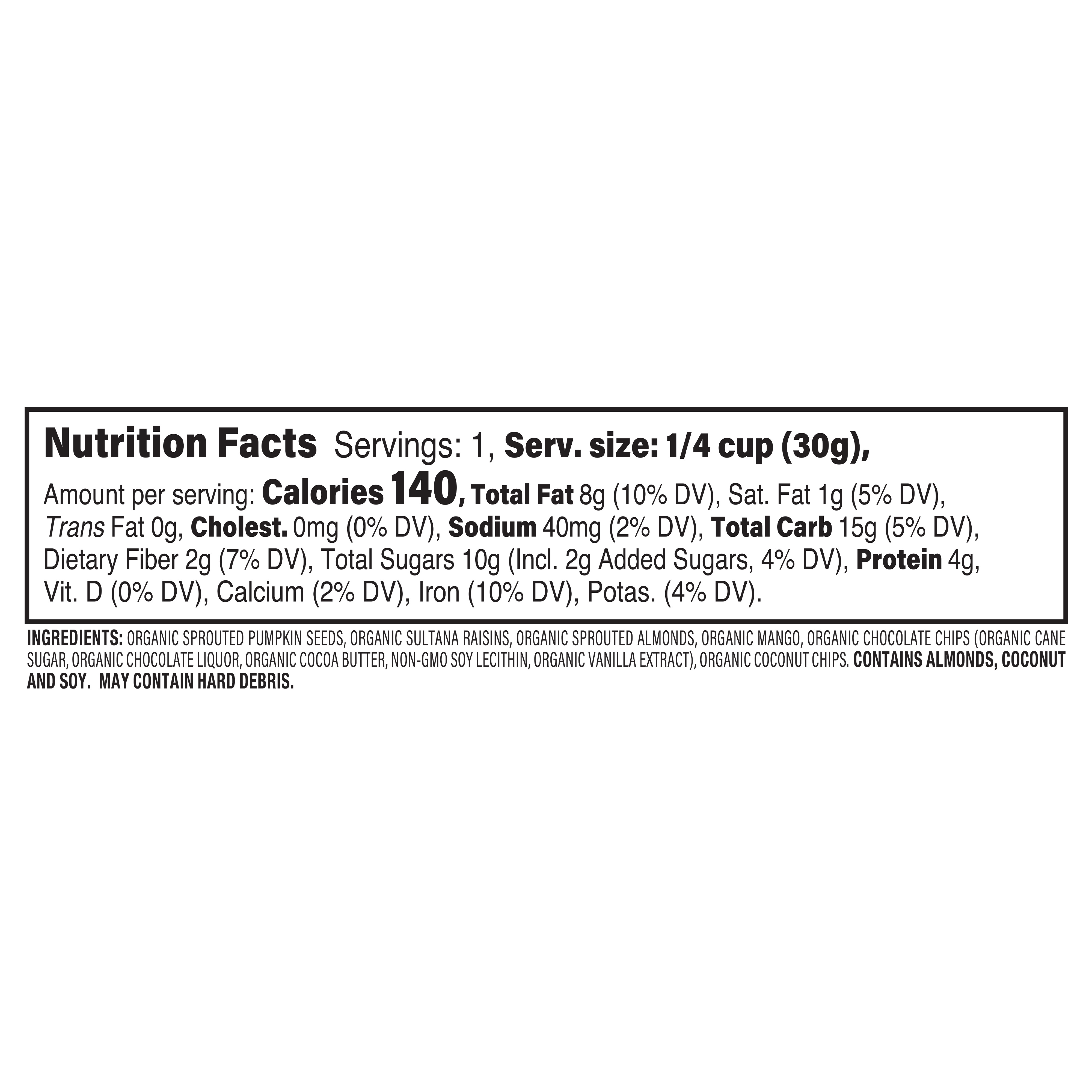 Mix Go The Dist Trail Org 1.5 Oz