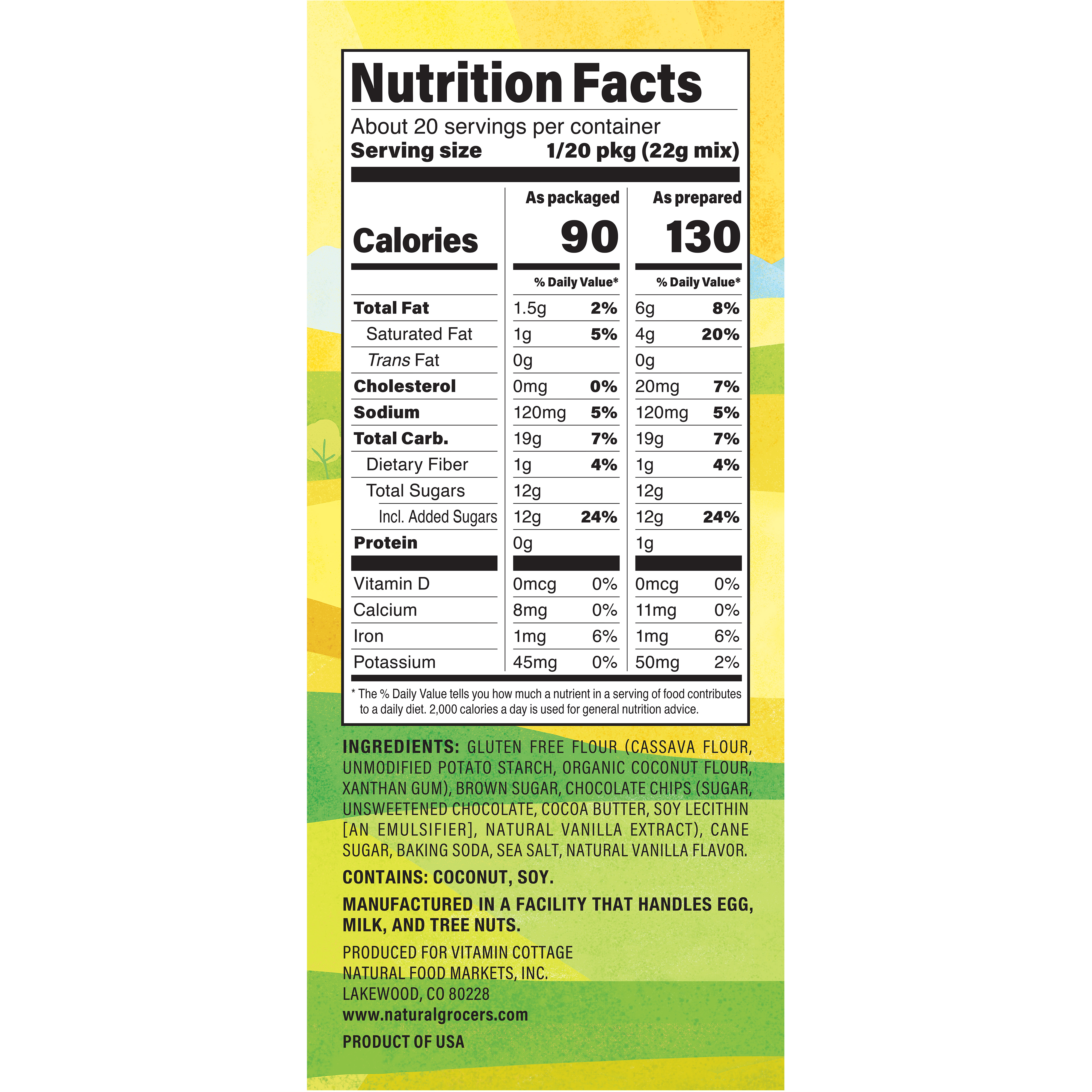 Cchip Cky Mix Gf Ngmo 16 Oz