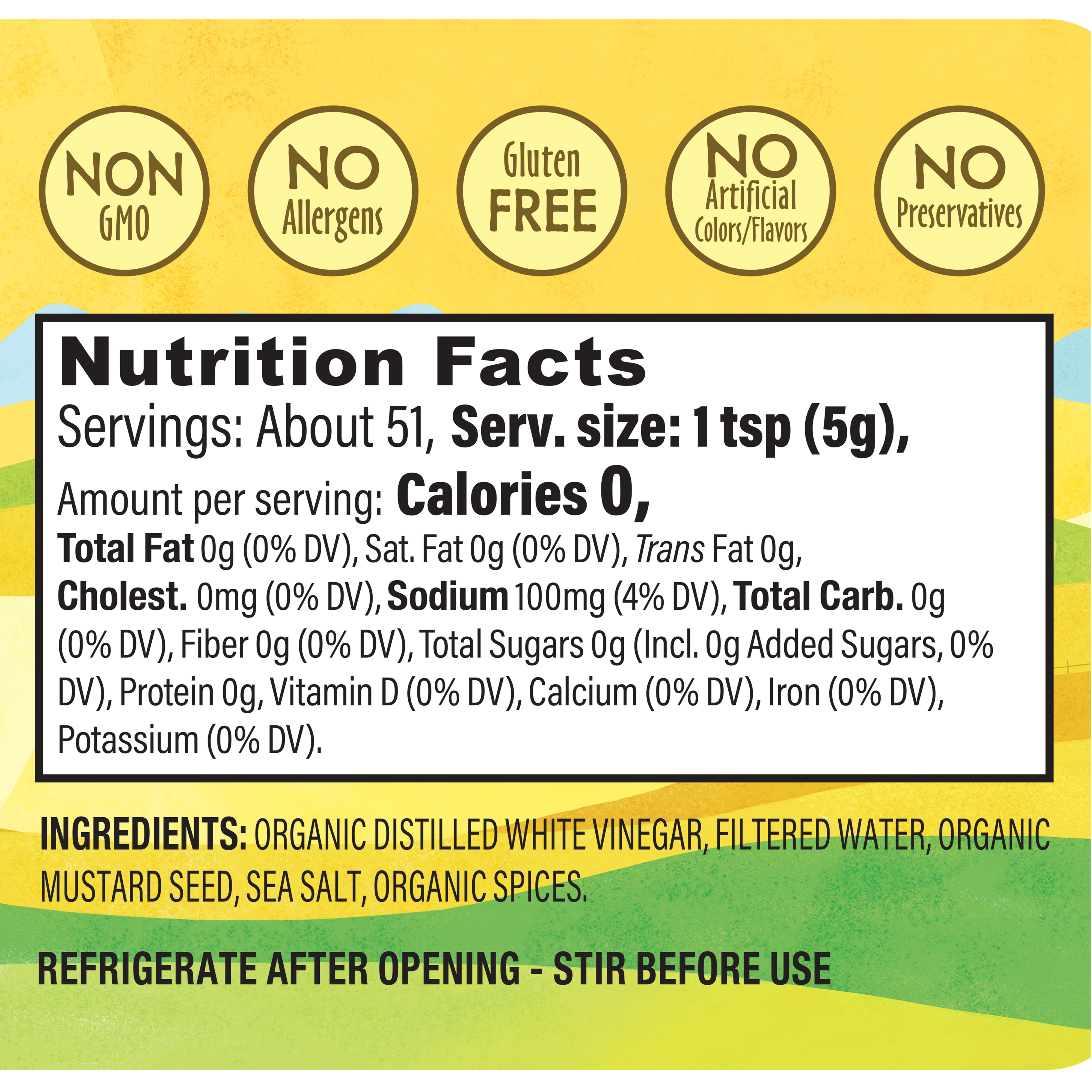 Mustard Dijon Org 9 Oz