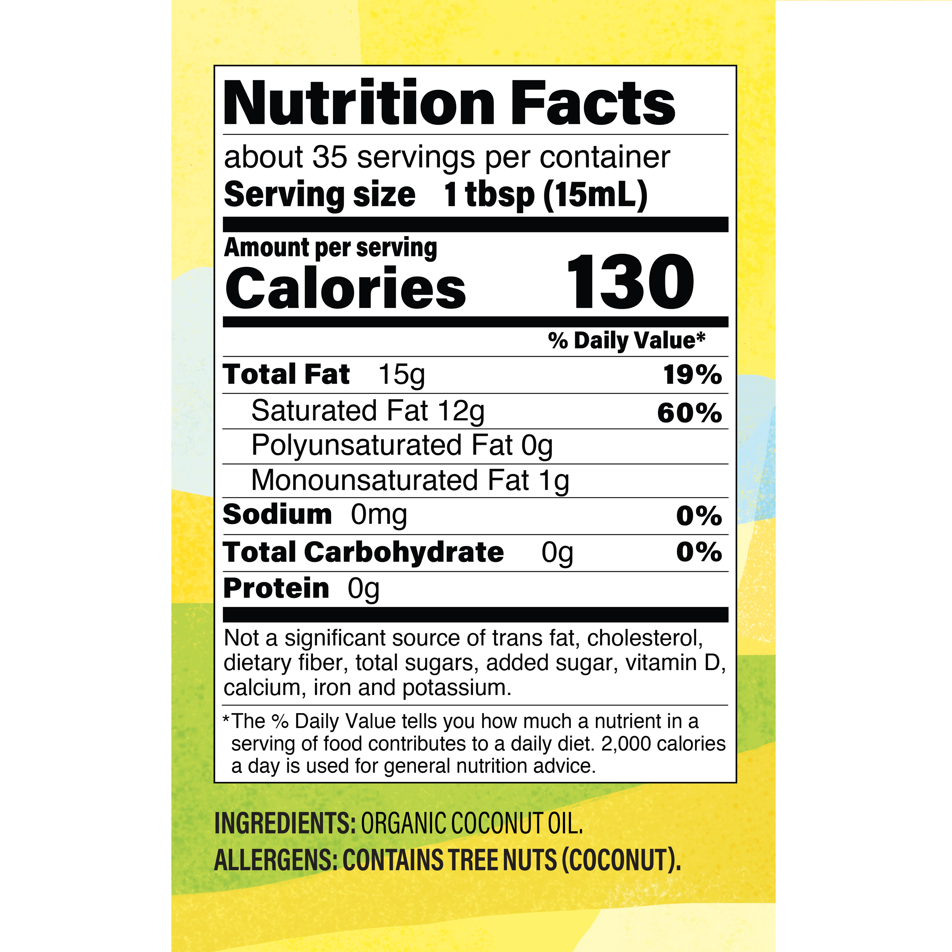 Coconut Oil Ext Virgin Org 17.5 Oz