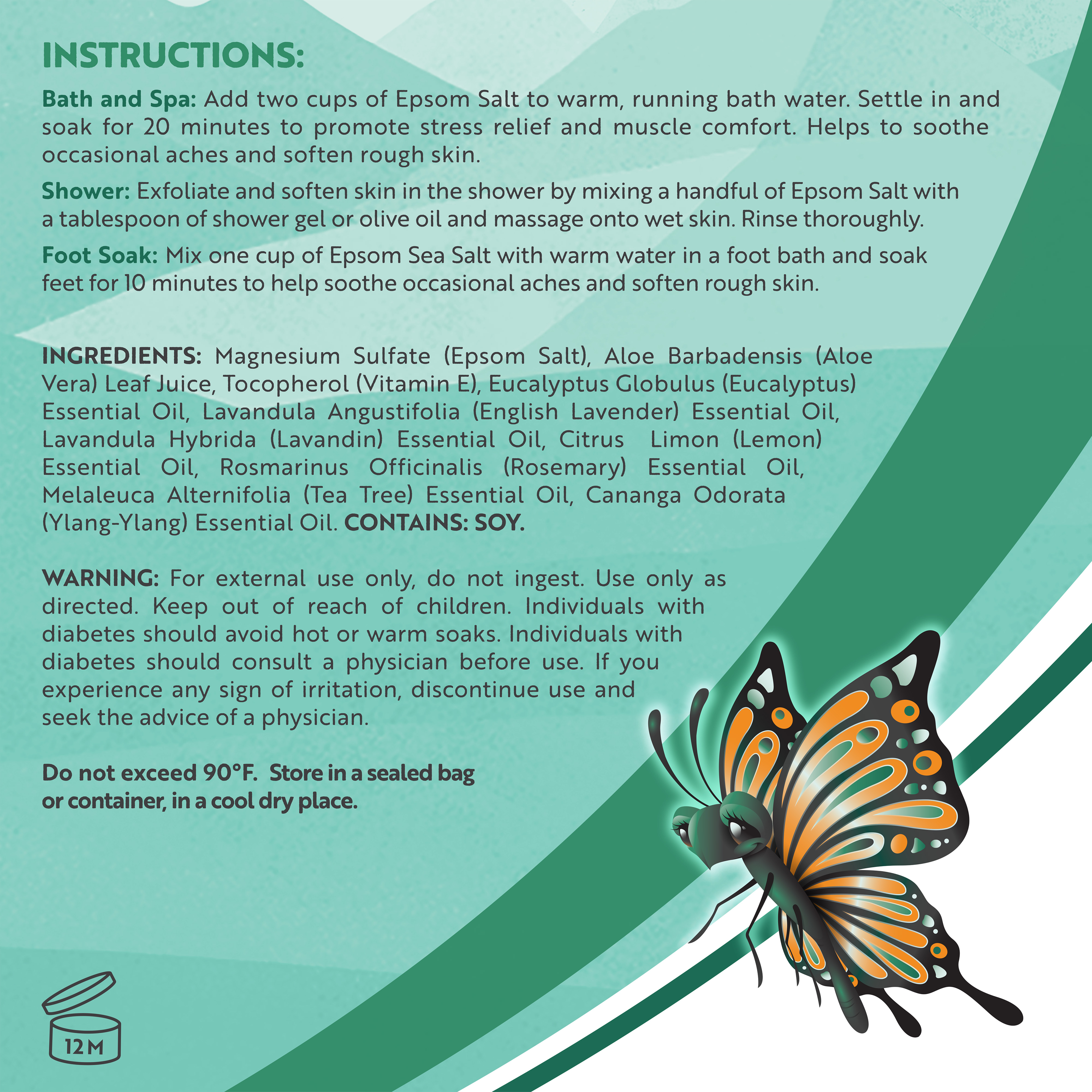 Epsom Salt Eucal Evrdy Cln 64 Oz