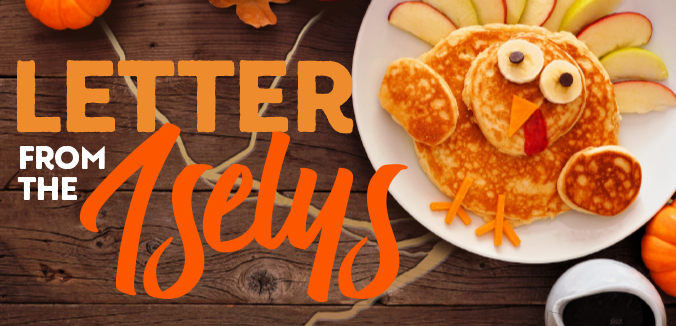 Letter From the Iselys - November 2022