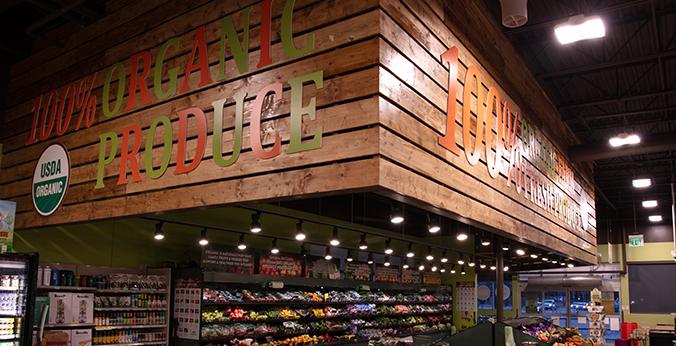 Natural Grocers Loveland 100% Organic Produce Department