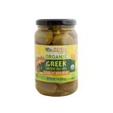 Natural Grocers Brand® Organic Garlic Stuffed Greek Green Olives
