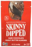 Dark Chocolate Peanut Butter Almonds 3.5 Oz