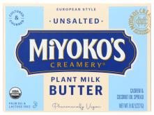 Organic Vegan Unsalted Plant Milk Butter Cashew & Coconut Oil Spread 8 Oz