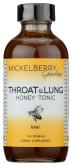 Throat & Lung Honey Tonic 4 Oz
