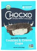 Dk Choc Cup Cookie Crem Org 3.45 Oz
