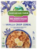Cereal Vanilla Crisp Nsa Org 12 Oz