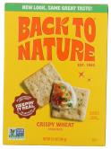 Crackers Crispy Wheat 6.5 Oz
