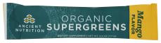 Org Super Greens Mango 1 Ct