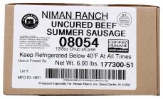 B Beef Summer Sausage 8 Oz