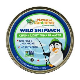 Wild Skipjack Chunk Light Tuna 5 OZ