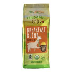 Natural Grocers Brand Organic Breakfast Blend Coffee 10 OZ