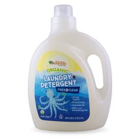Organic Laundry Detergent- Free & Clear 100 OZ