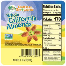 Almd Calif Natural Non-gmo 2 Lb