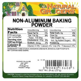 Baking Powder 8 Oz