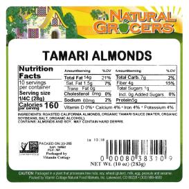 Almonds Tamari 10 Oz