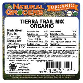 Mix Tierra Trail Org 8 Oz