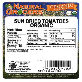 Tomatoes Sun-dried Org 5 Oz