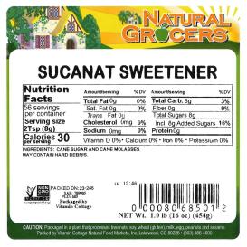Sucanat Non-gmo 1 Lb