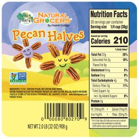 Pecans Non-gmo 2 Lb