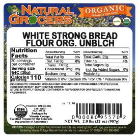 Flour Unblch Unenrch Strg Brd 2 Lb