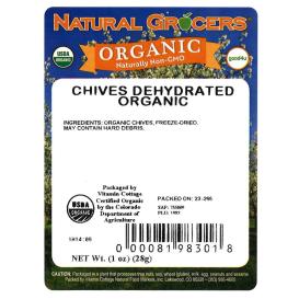 Chives Dehydrated Org C/s 1 Oz