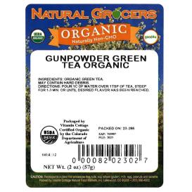 Tea Gunpwd Green Org 2 Oz