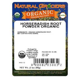 Horseradish Root Pwd Org 3 Oz
