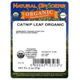 Catnip Leaf/flower C/s Org 2 Oz