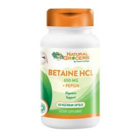 Betaine Hcl Pepsin 120 Veg