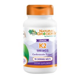 K2 Lemon 500 Mcg 90 Chw