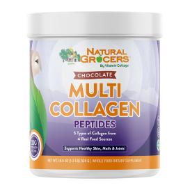 Natural Grocers Brand Multi Collagen Peptide Chocolate 14 OZ