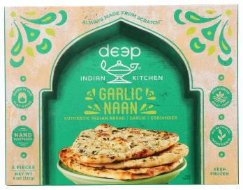 Naan Garlic 8 Oz