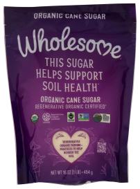 Cane Sugar Org Ft 16 Oz