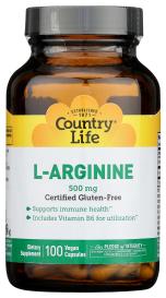 Edpb L-arginine 500 Mg W/b6 100 Veg